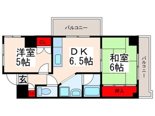 ローヤルセブンの物件間取画像